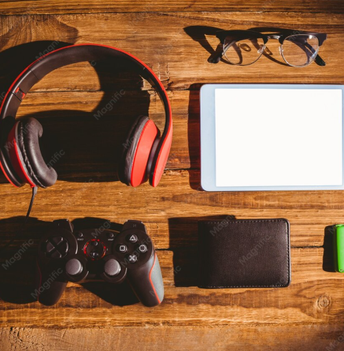 Gaming Headphone Controller Combo Set
