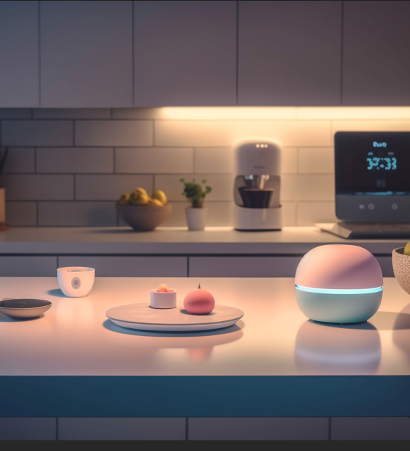Smart Home Security & Speaker Gadget Set